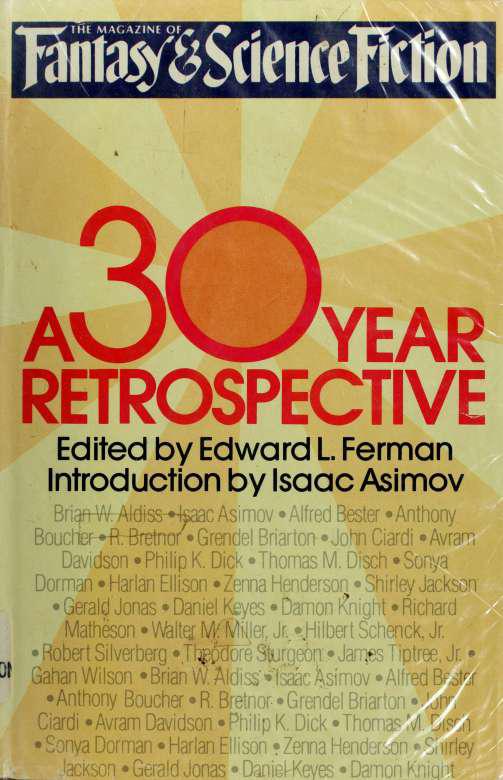 The Magazine of Fantasy & Science Fiction: A 30-Year Retrospective