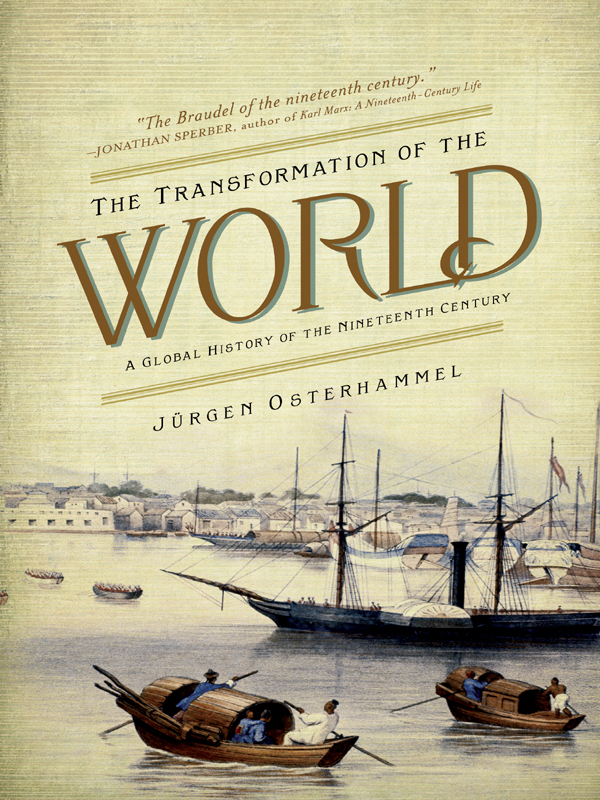 Transformation of the World - a History of the 19th Century
