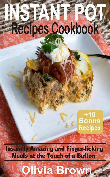 Instant Pot Recipes Cookbook