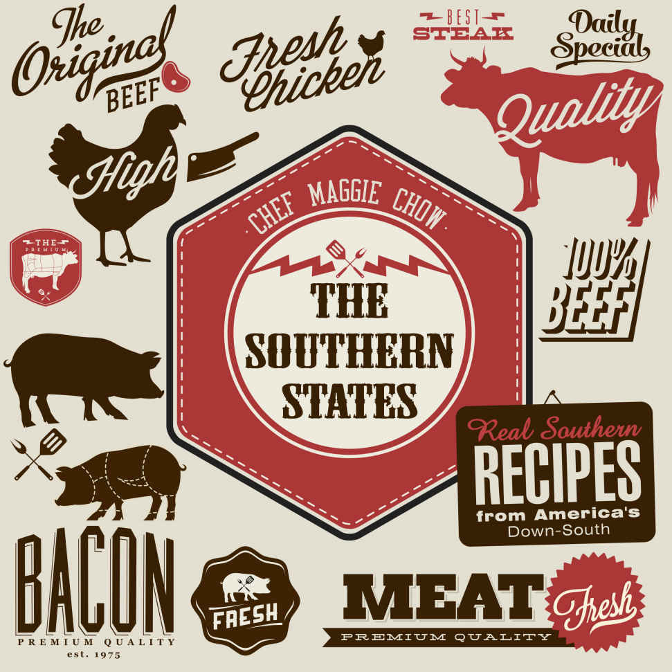 The Southern States: Real Southern Recipes From America's Down-South (Southern Recipes, Southern Cookbook, Southern Cooking, BBQ Recipes, BBQ Cookbook, Cajun Cookbook, Cajun Recipes Book 1)