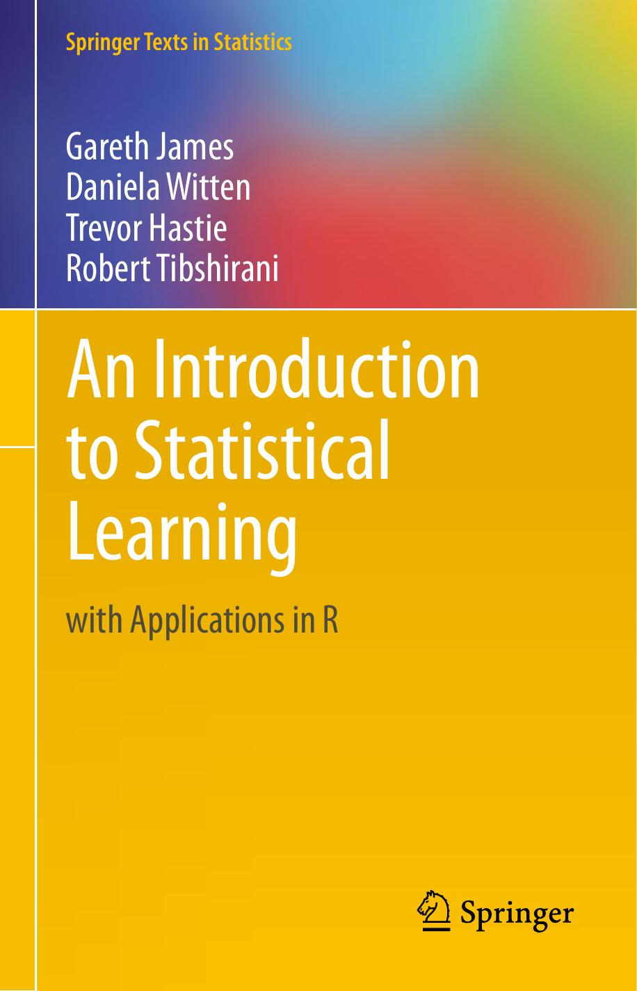 A Solution Manual and Notes For: An Introduction to Statistical Learning: With Applications in R: Machine Learning