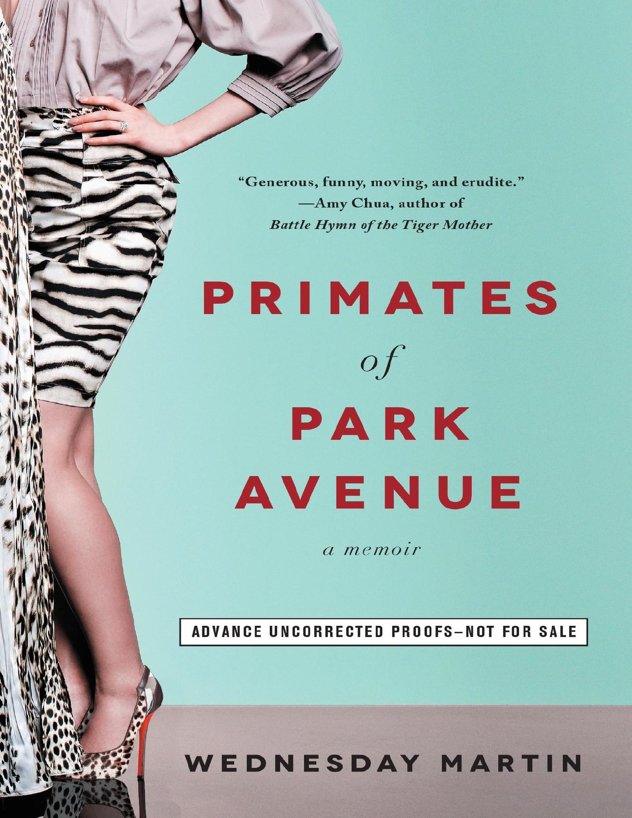 Primates of Park Avenue: A Memoir