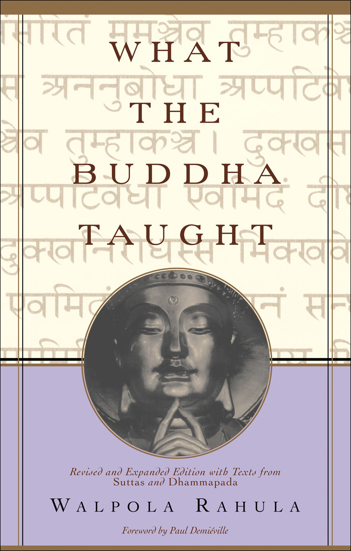 What the Buddha Taught