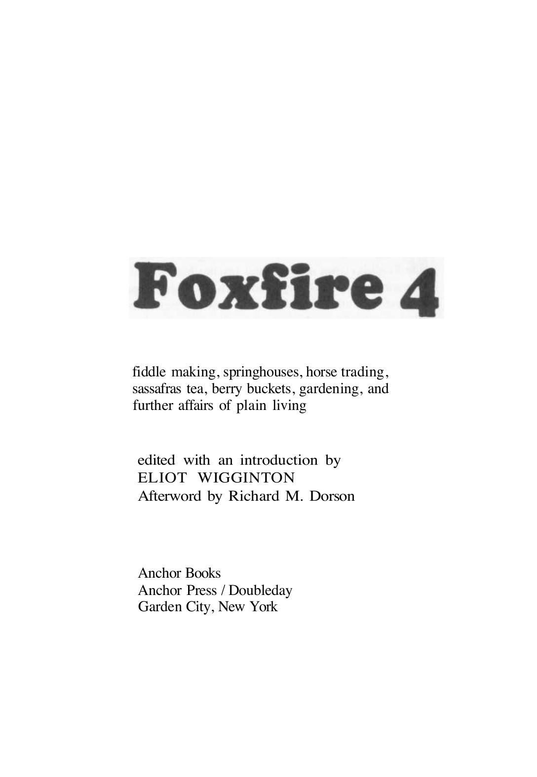 Foxfire 4