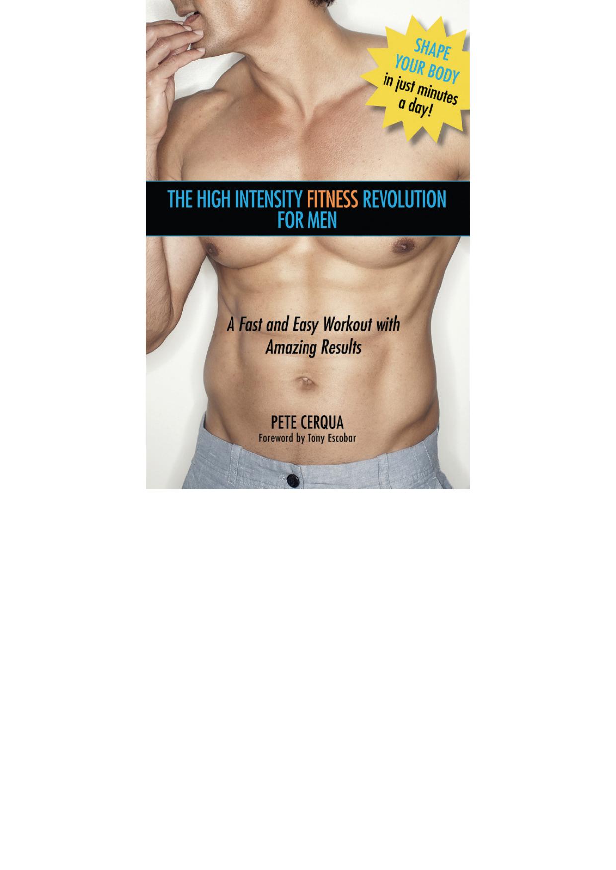 The High Intensity Fitness Revolution for Men