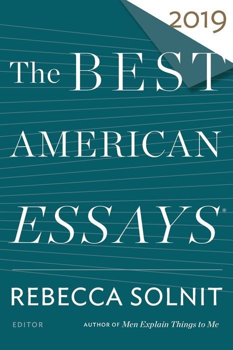 The Best American Essays 2019