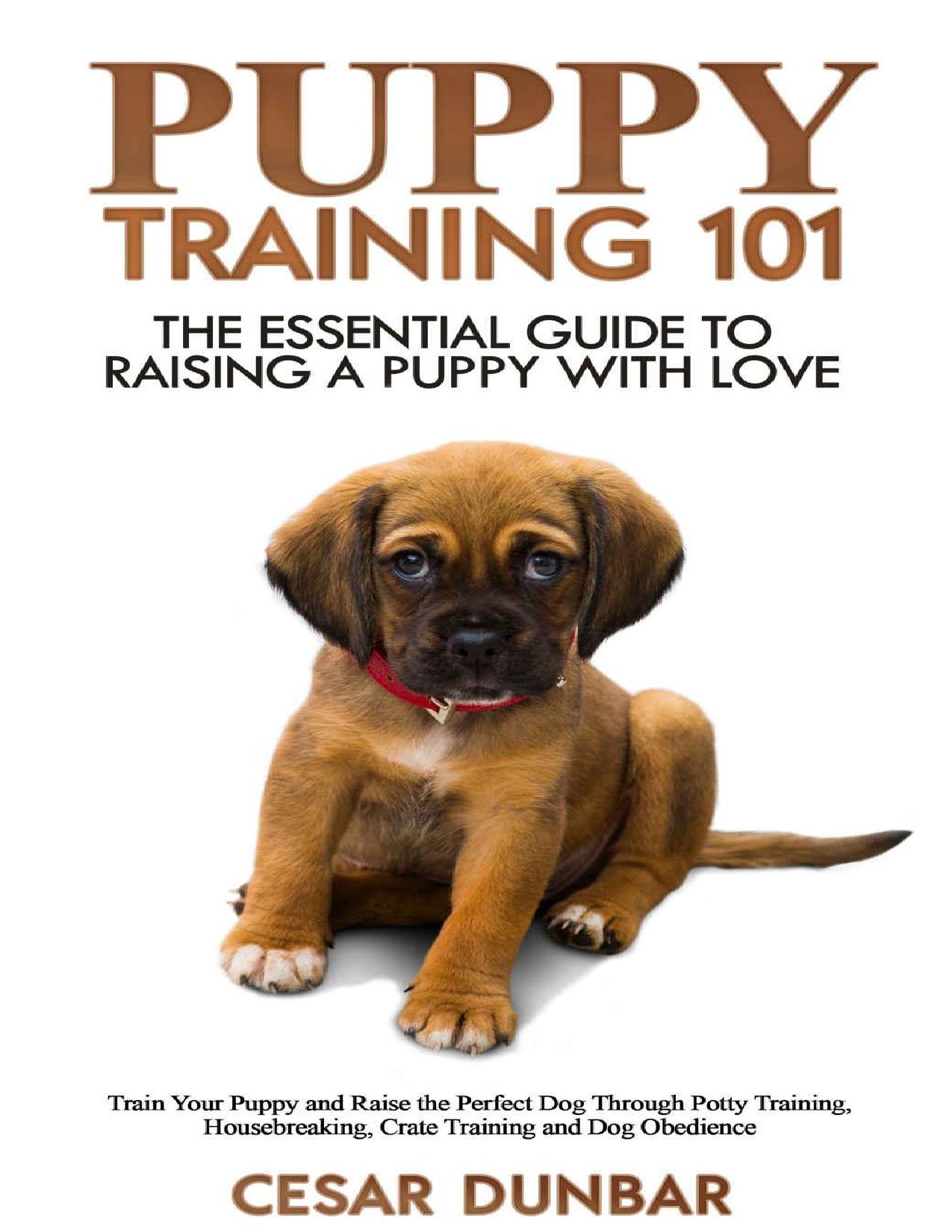 Puppy Training 101: The Essential Guide to Raising a Puppy With Love. Train Your Puppy and Raise the Perfect Dog Through Potty Training, Housebreaking, Crate Training and Dog Obedience.