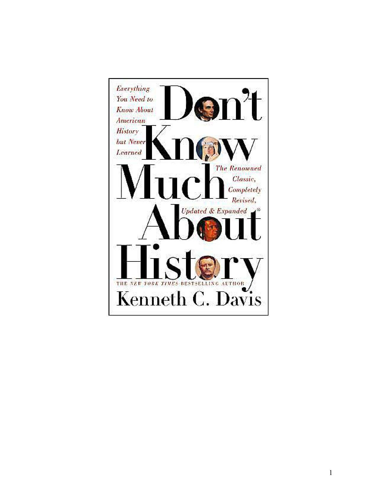 Don't Know Much about History: Everything You Need to Know about American History But Never Learned