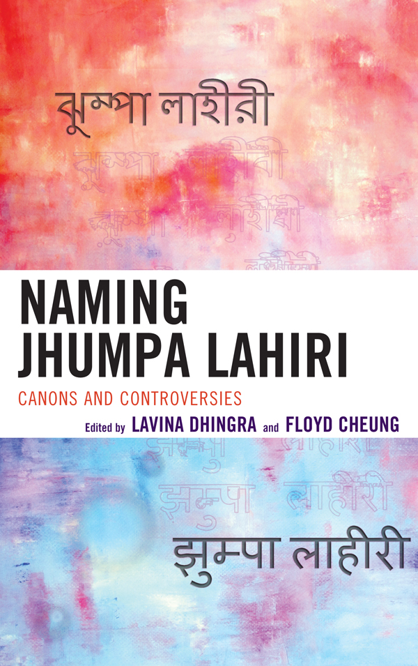 Naming Jhumpa Lahiri