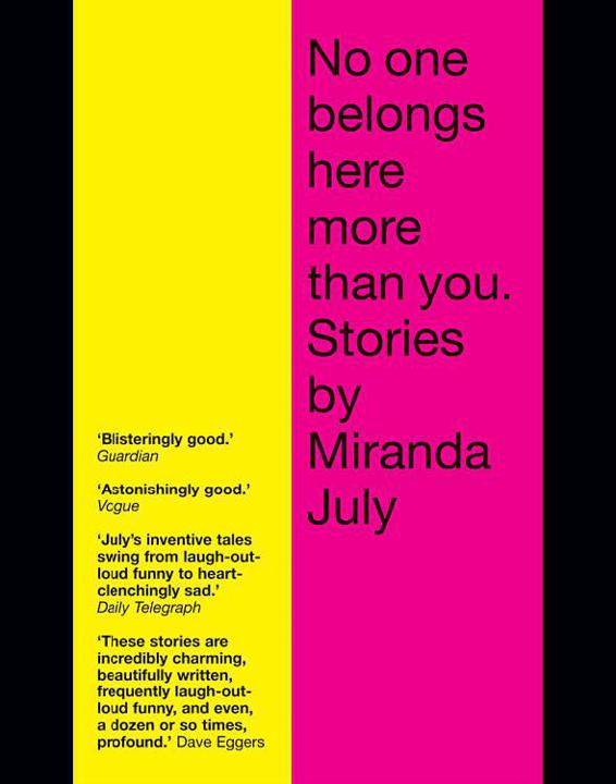 No One Belongs Here More Than You