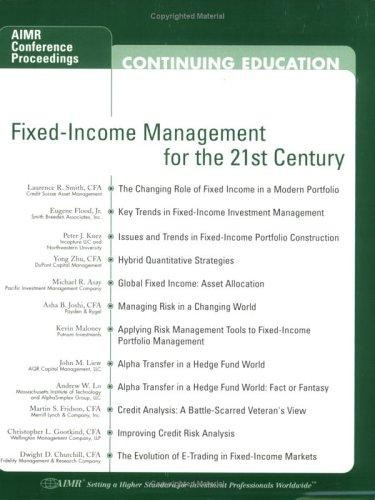 Fixed-Income Management for the 21st Century
