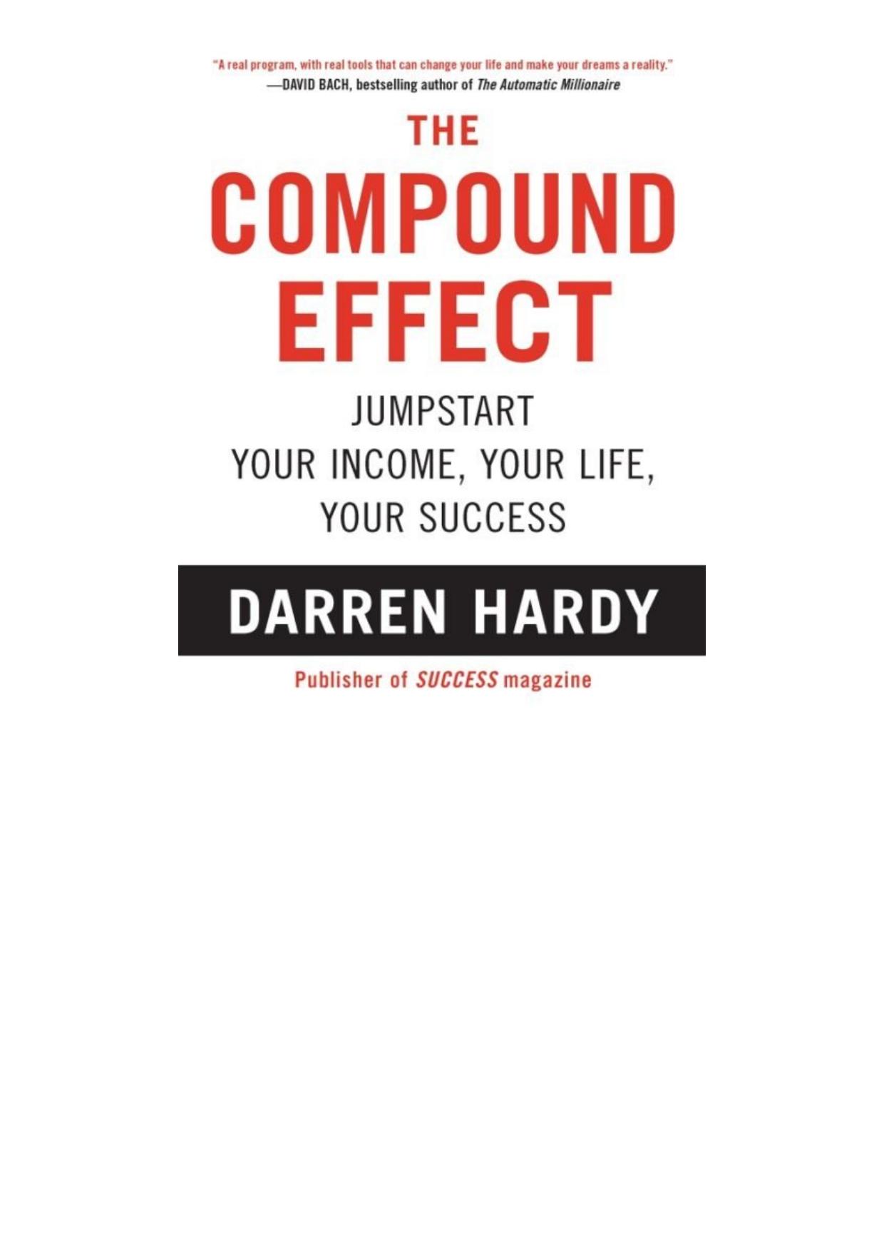 The Compound Effect