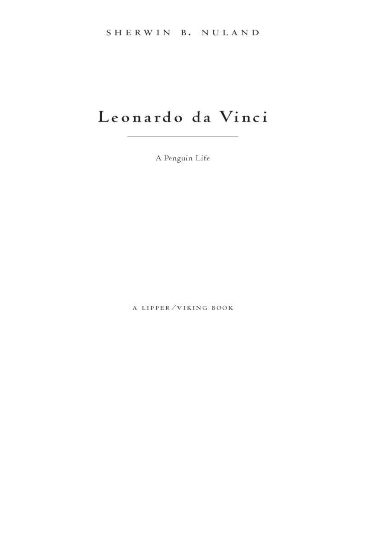 Leonardo Da Vinci: A Life