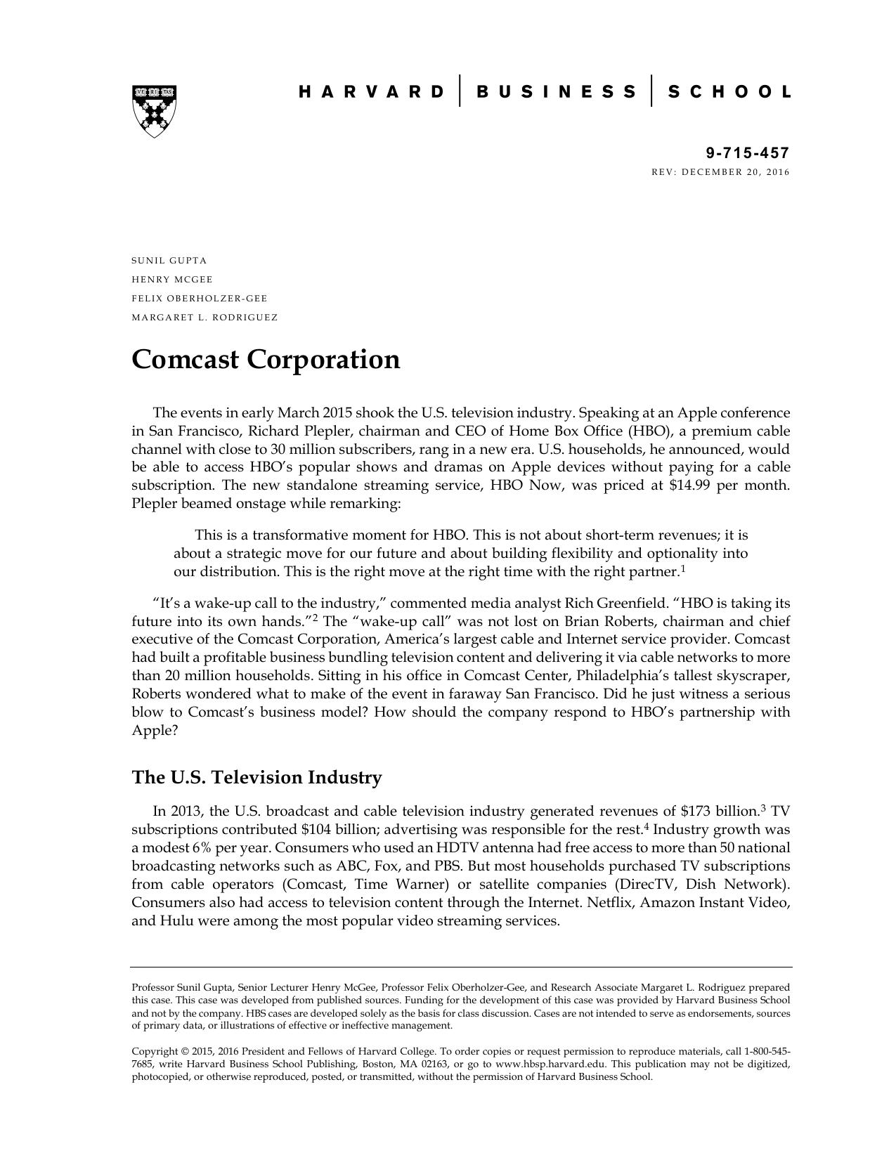 Comcast Corporation