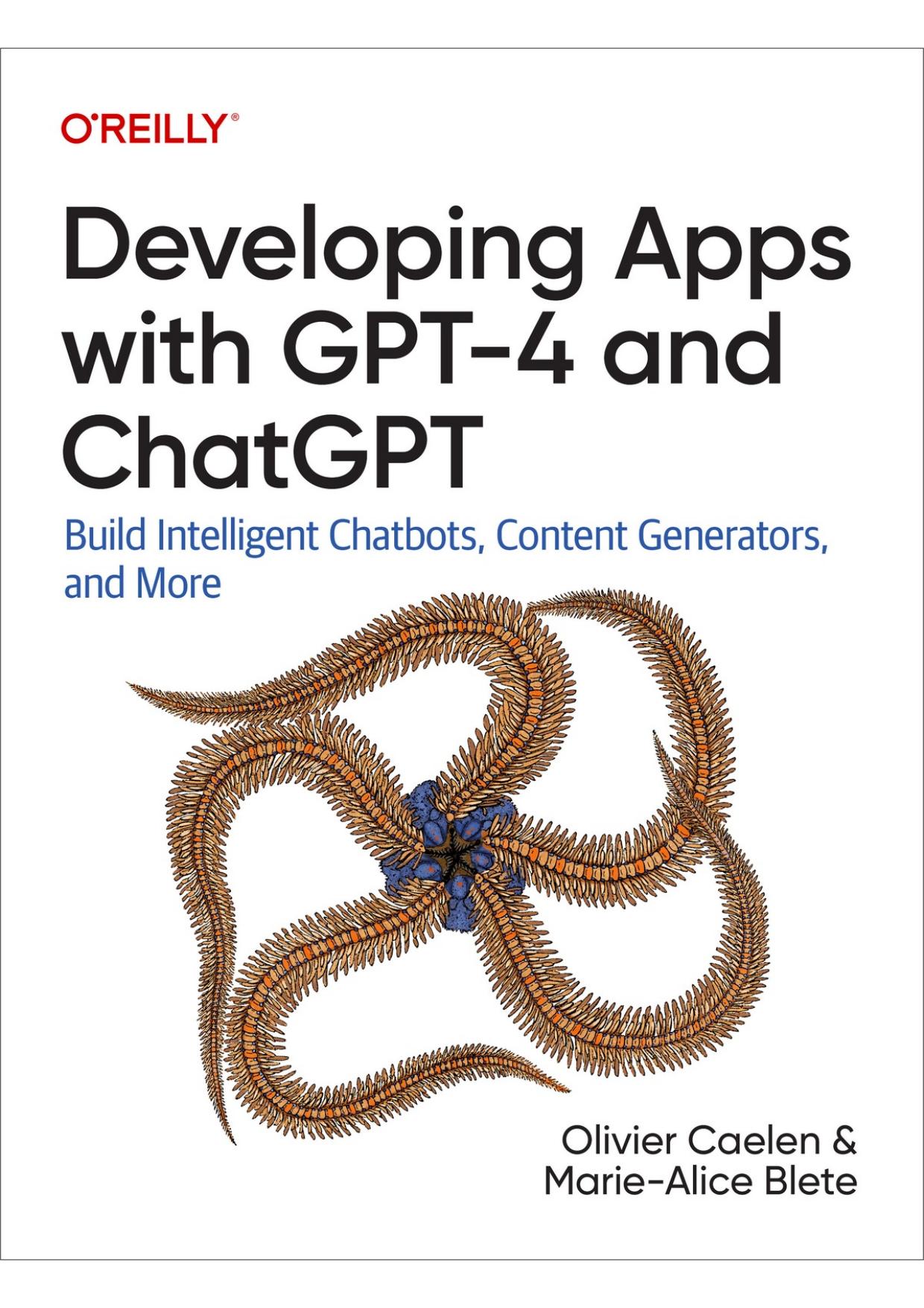 Developing Apps With GPT-4 and ChatGPT