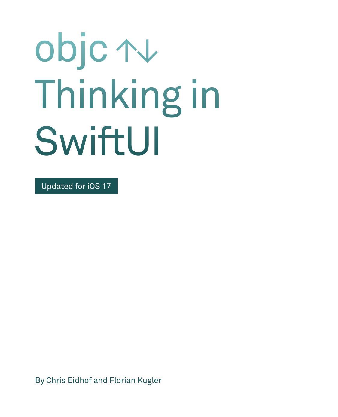 Thinking in SwiftUI (Updated for iOS 17)