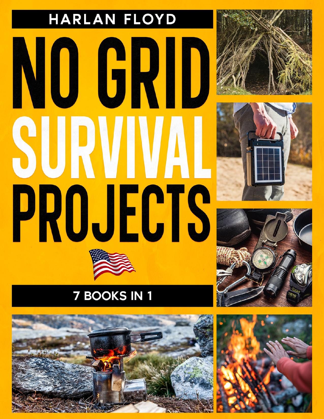 NO GRID SURVIVAL PROJECTS BIBLE: secrets to unlocking your inner pioneer: 2000 days of do-it-yourself projects to thrive in an uncertain economy and achieve self-sufficiency