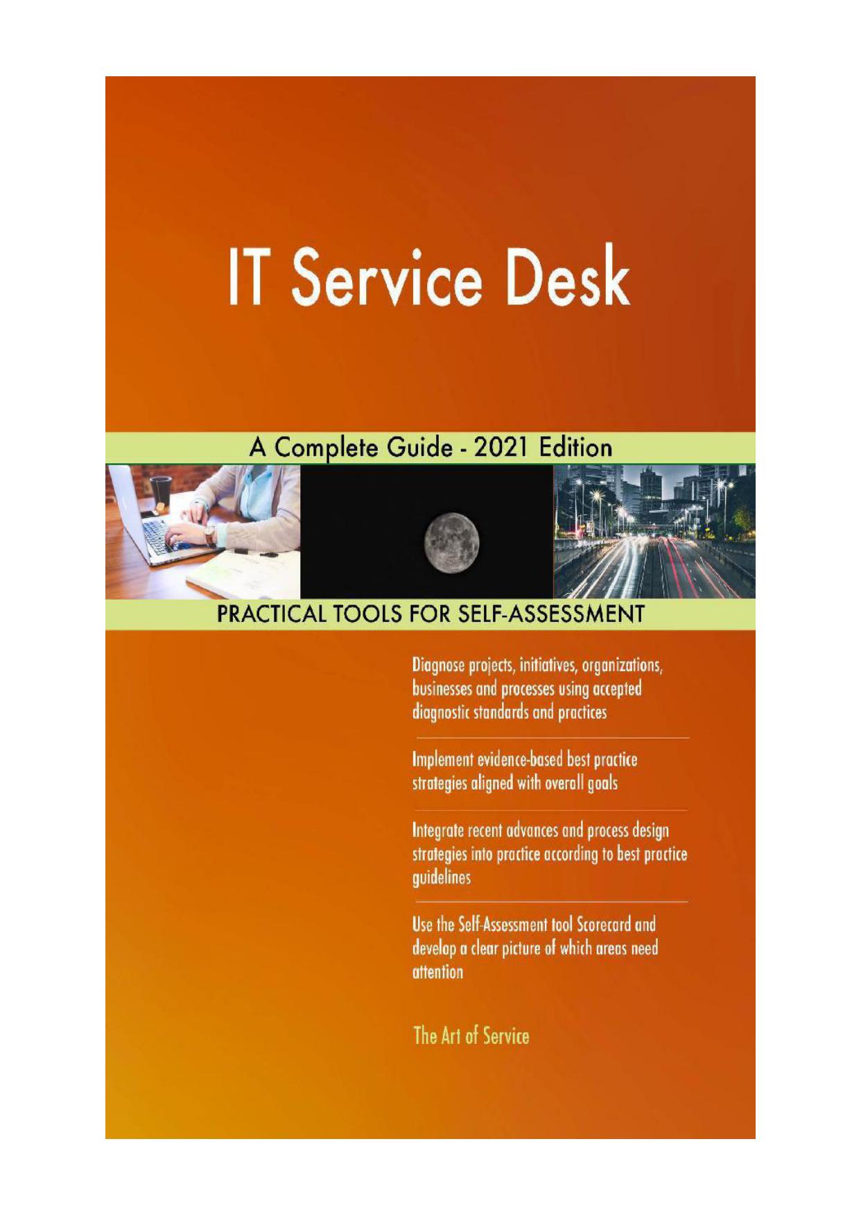 IT Service Desk a Complete Guide - 2021 Edition