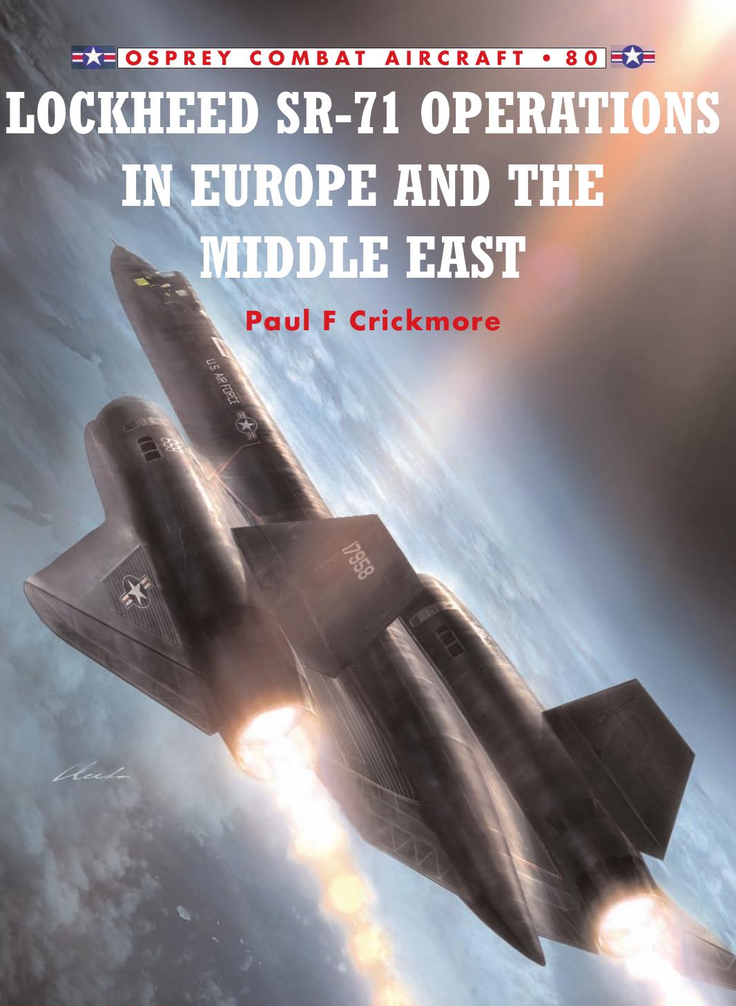 Lockheed SR-71 Operations in Europe and the Middle East