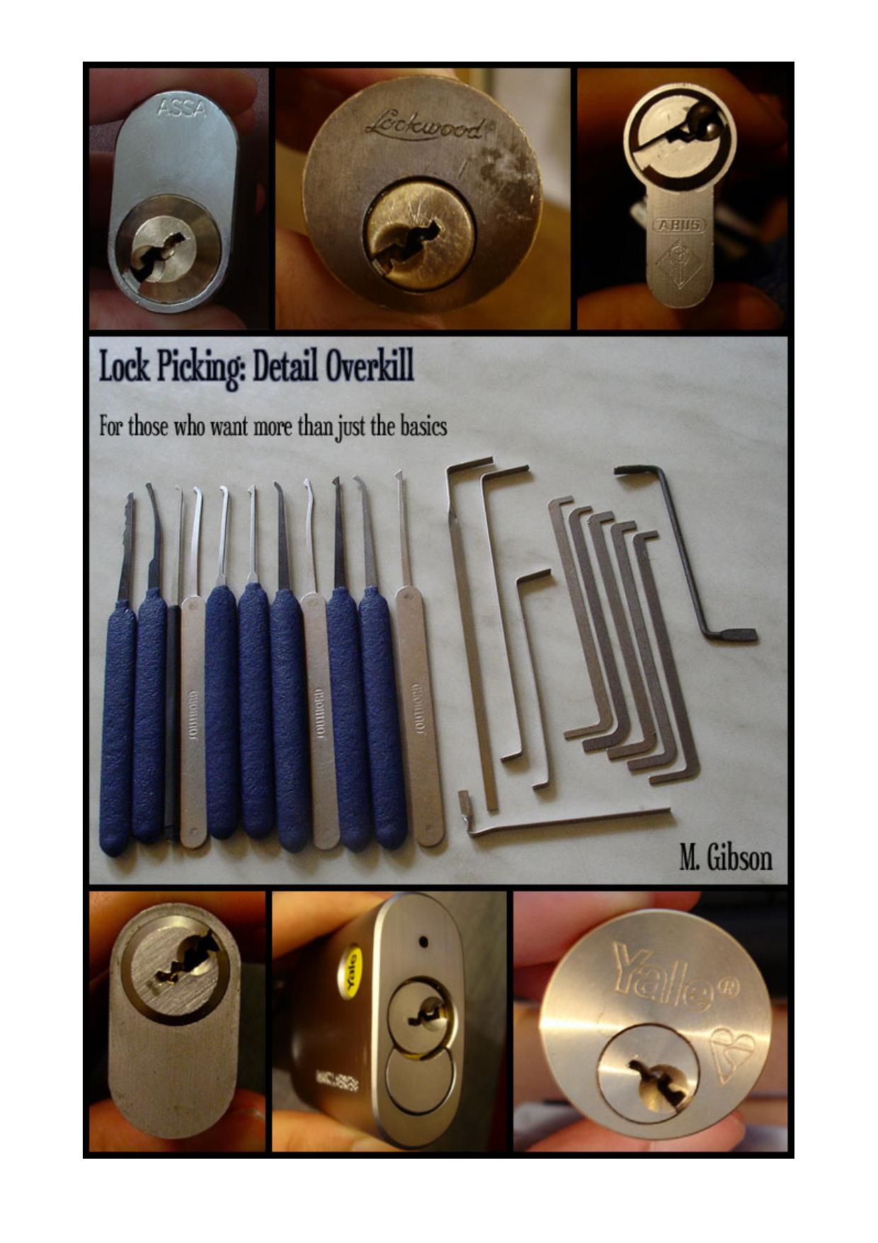 Lock Picking: Detail Overkill