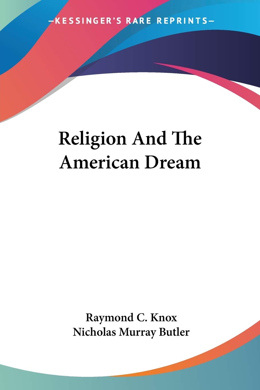 Religion and the American Dream