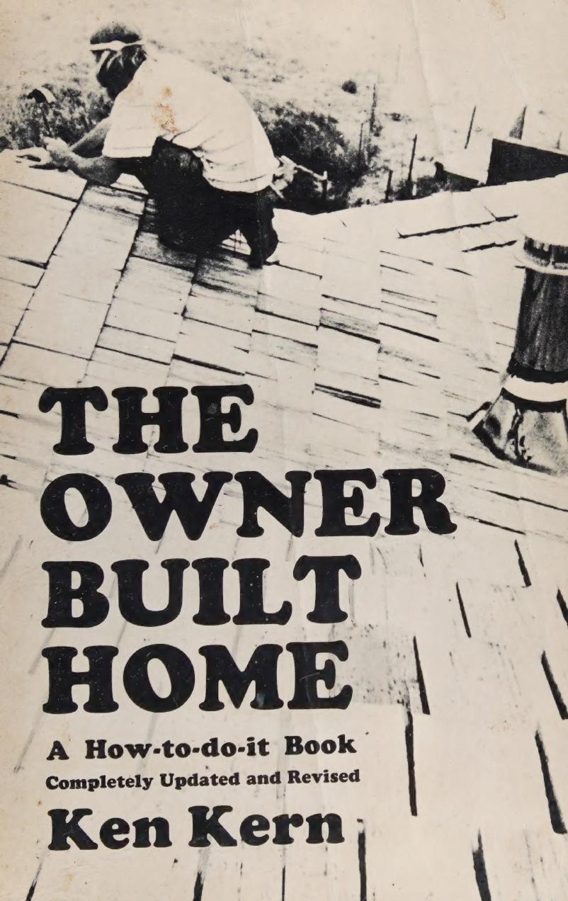 The Owner-Built Home