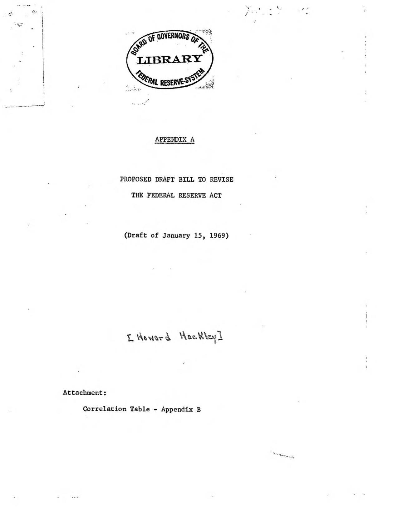 Hackley-1969.-Recommendations-for-Changes-in-the-Federal-Reserve-Act--Appendix-A---Proposed-Draft-Bill-to-Revise-the-Federal-Act
