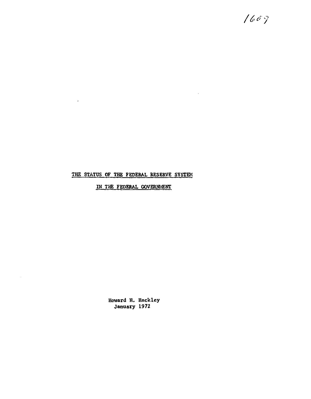 Hackley-1972.-The-Status-of-the-Federal-Reserve-System-in-the-Federal-Government
