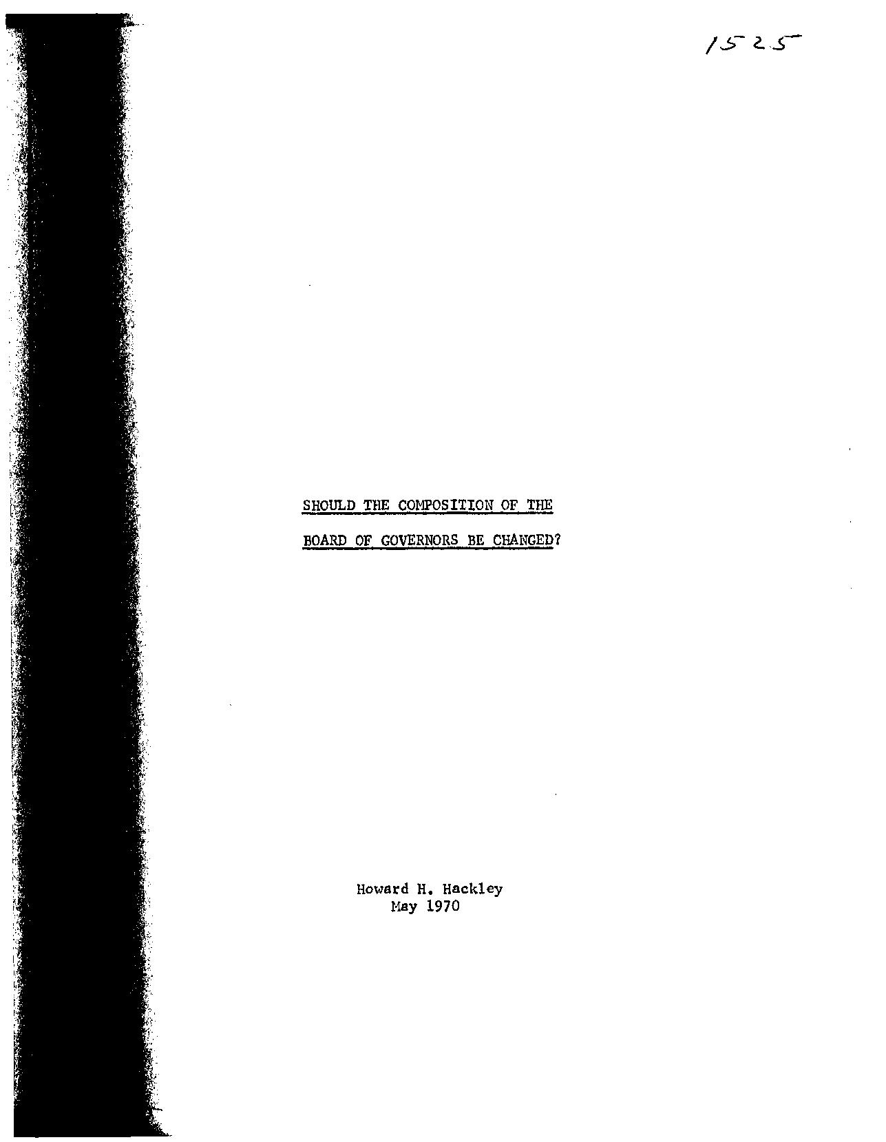 Hackley-1970.-Should-the-Composition-of-the-Board-of-Governors-be-Changed
