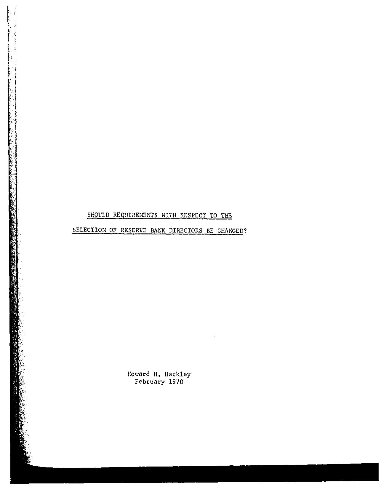 Hackley-1970.-Should-Requirements-with-Respect-to-the-Selection-of-Reserve-Bank-Directors-Be-Changed