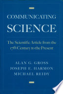 Communicating Science: The Scientific Article From the 17th Century to the Present