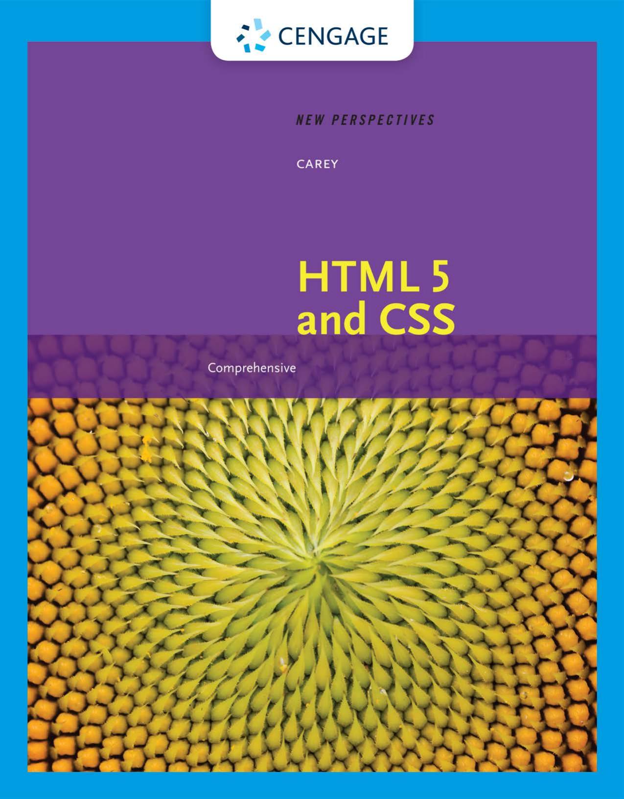 New Perspectives on Html5 and Css3: Comprehensive