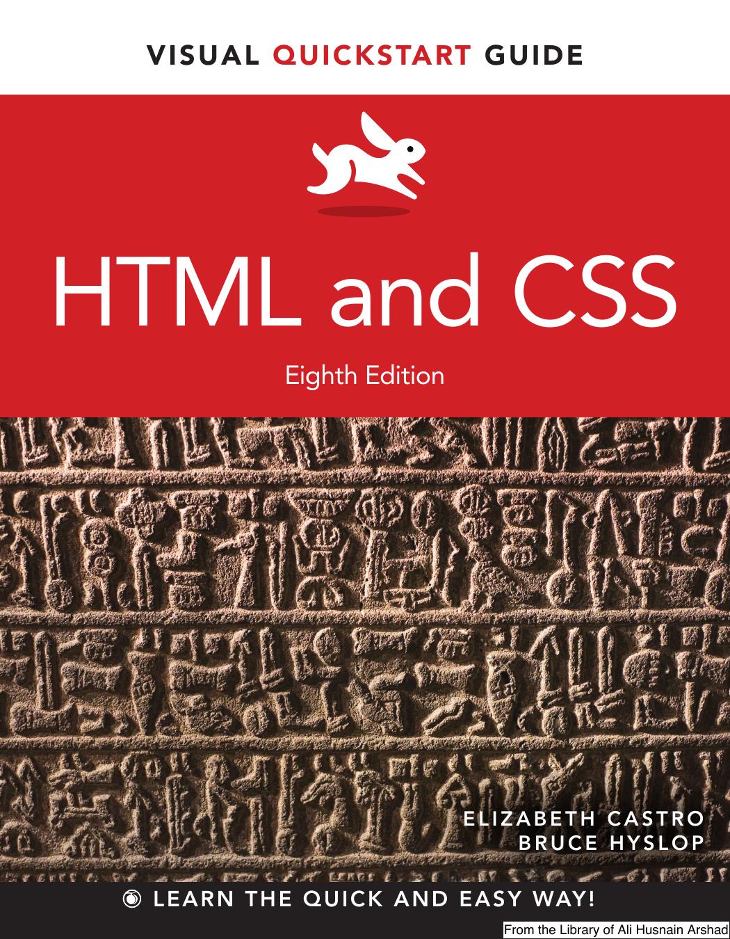 HTML and CSS: Visual Quickstart Guide