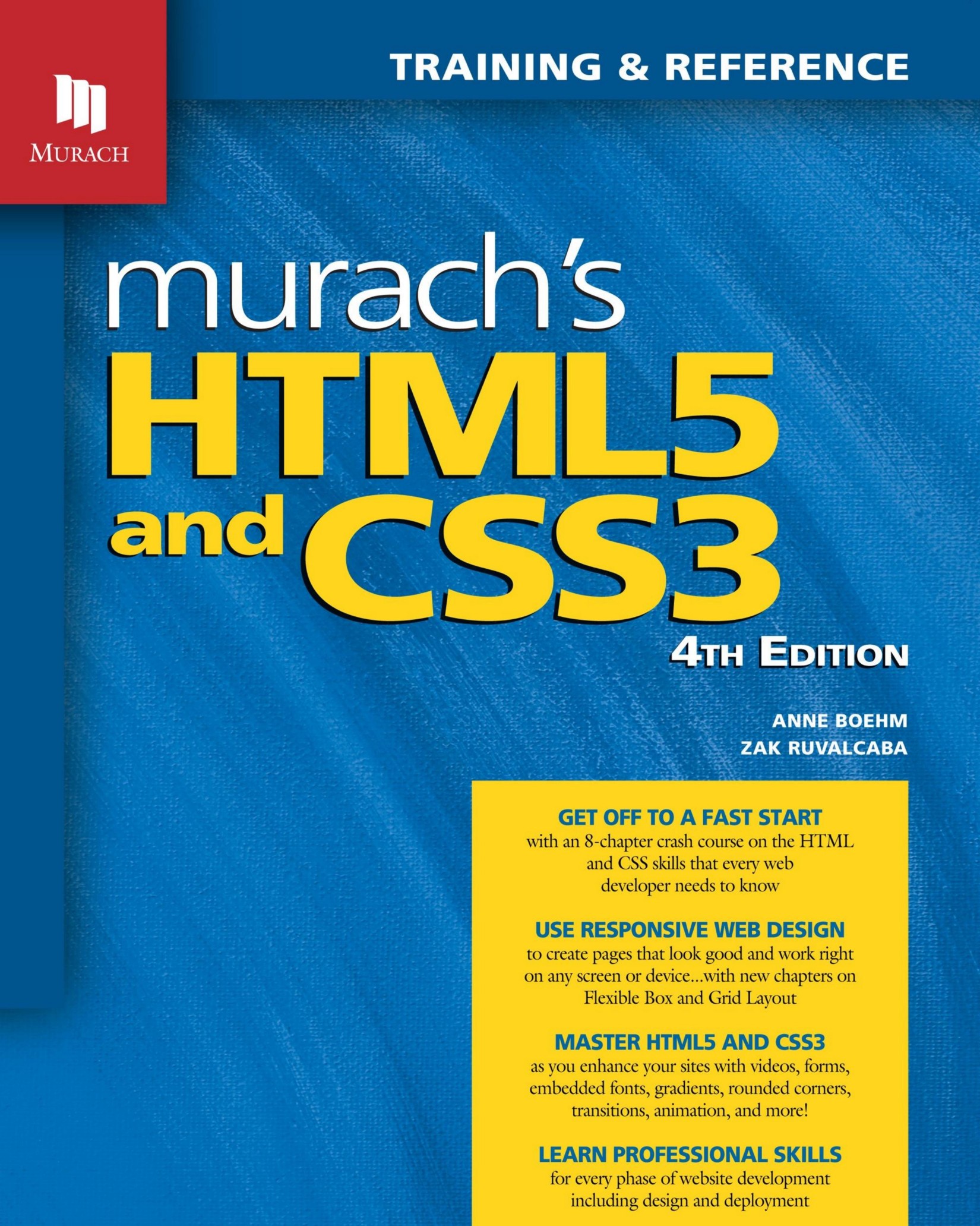 Murach's HTML5 and CSS3