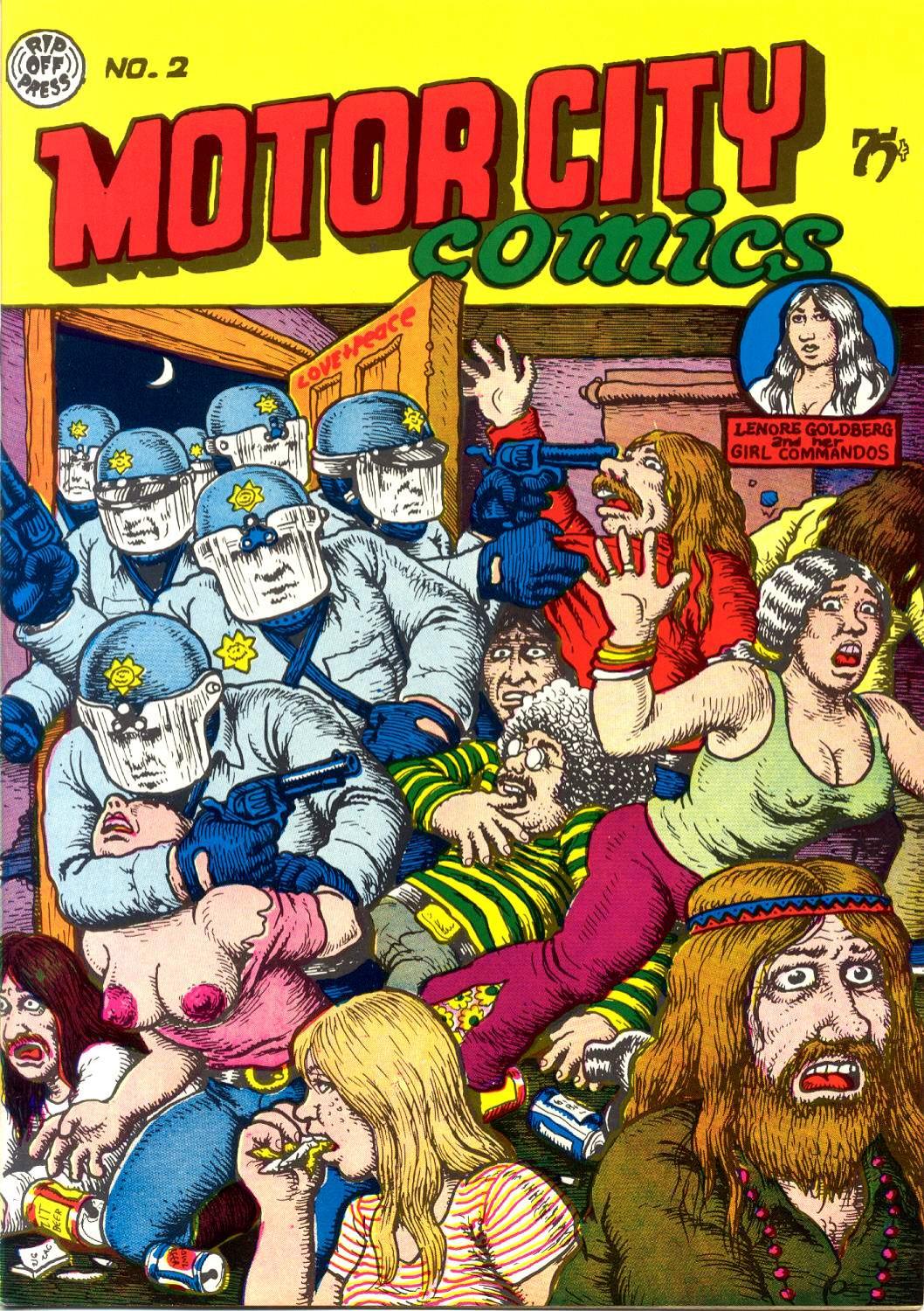 Motor City Comics No. 2 (Lenore Goldberg & Her Girl Commandos)
