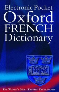 Electronic Pocket Oxford French-English Dictionary