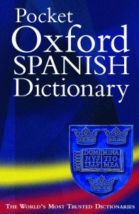 The Pocket Oxford Spanish Dictionary