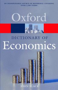 Dictionary of Economics