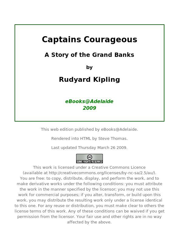 Captains Courageous