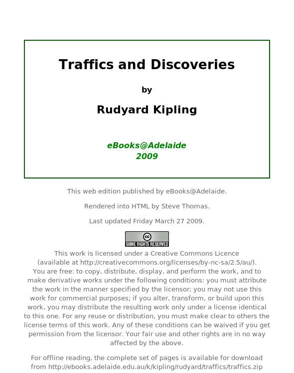 Traffics and Discoveries