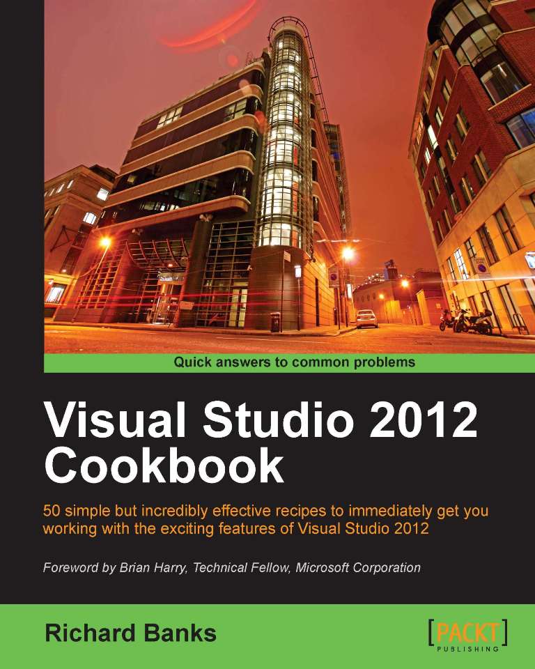 Visual Studio 2012 Cookbook