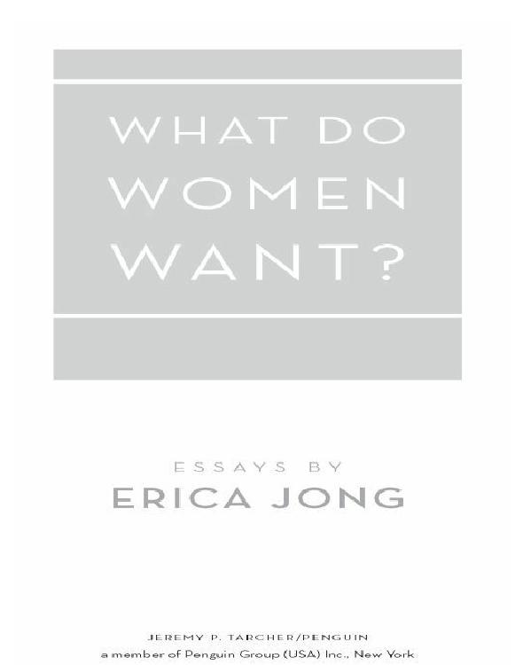 What Do Women Want?